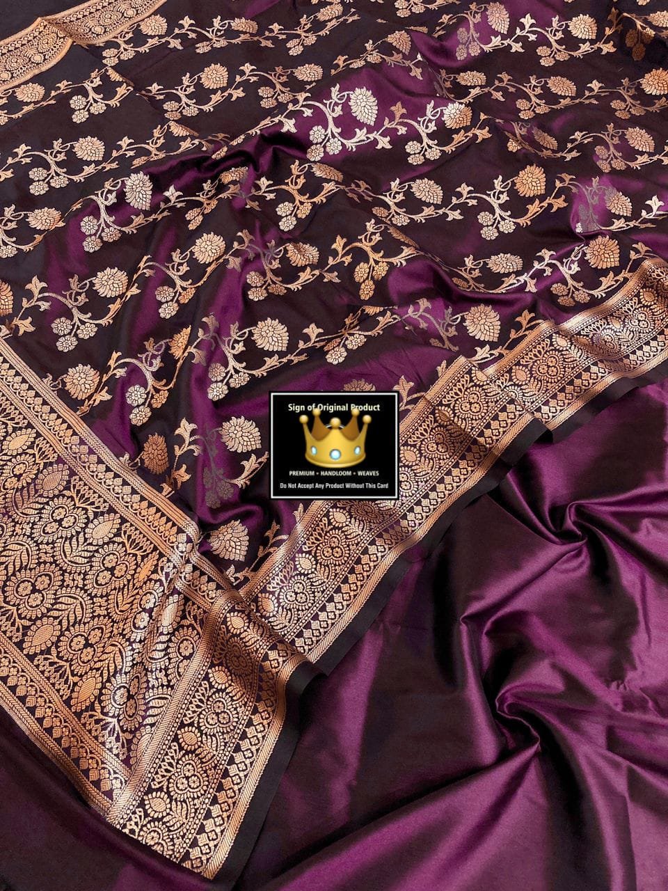 Exclusive Banarasi Unstitched Salwar kameez with Dupatta🦋*