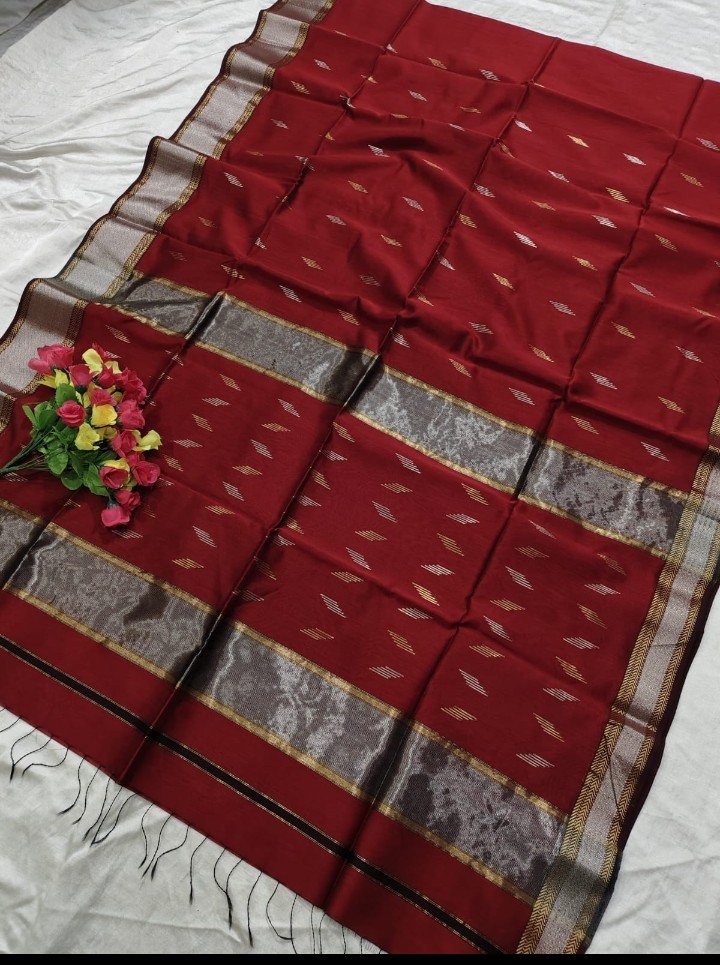 Exclusive Maheshwari saree 